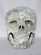 L-L-4535-rl :  7-Inch Life Size  Rainbow Light Labradorite Crystal Skull