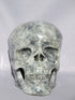 A-L-L-5108-rl : 11-Pound Life-Size Rainbow Light Labradorite Crystal Skull