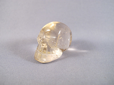 C-S-28 : Citrine Crystal Skull