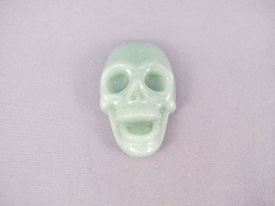 A-S-20-F : Aventurine Flat Crystal Skull