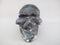 A-F-M-504 : Adoption Purple, Blue, Green & White Fluorite Crystal Skull