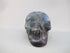 A-F-M-327 : Adoption Blue, Purple, Green & White Fluorite Crystal Skull