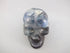 A-F-M-327 : Adoption Blue, Purple, Green & White Fluorite Crystal Skull