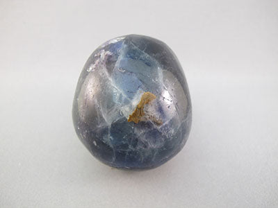 -F-M-303 : Adoption Blue and Purple Fluorite Crystal Skull