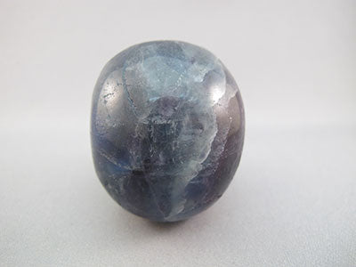 A-F-M-198 : Adoption Blue and Purple Fluorite Crystal Skull