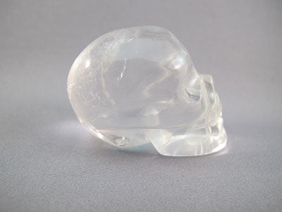 A-ASC-Q-M-63 : Adoption 2-Inch Ascension Quartz Crystal Skull