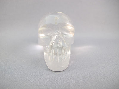 A-ASC-Q-M-75 : Adoption 2-Inch Ascension Quartz Crystal Skull