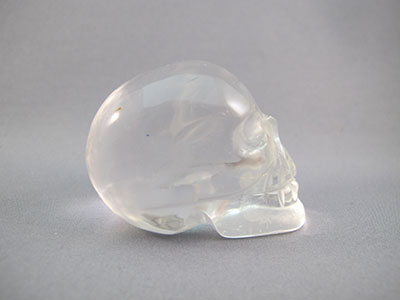 A-ASC-Q-M-75 : Adoption 2-Inch Ascension Quartz Crystal Skull