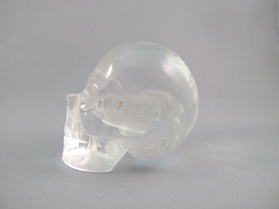 A-ASC-Q-M-88 : Adoption 2-Inch Ascension Quartz Crystal Skull