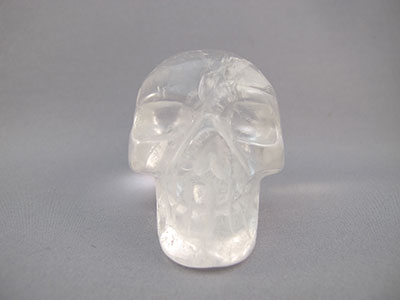 A-ASC-MQ-M-109 : Adoption 2.2-Inch Mirror Ascension Quartz Crystal Skull