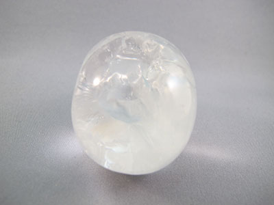 A-ASC-MQ-M-109 : Adoption 2.2-Inch Mirror Ascension Quartz Crystal Skull