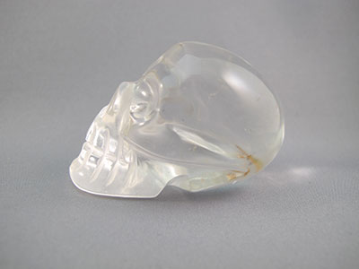 A-ASC-Q-M-113-p : Adoption 2.4-Inch Ascension Phantom Quartz Crystal Skull
