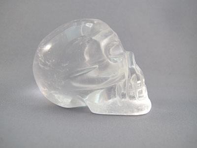 A-ASC-Q-M-160 : Adoption 2.4-Inch Ascension Phantom Quartz Crystal Skull