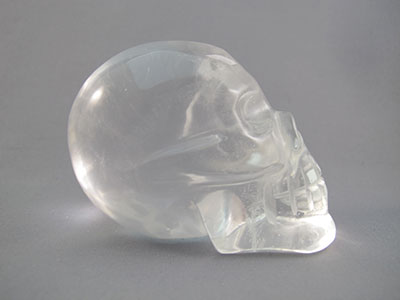 A-ASC-Q-M-278 : Adoption 3.2-Inch Ascension Quartz Crystal Skull
