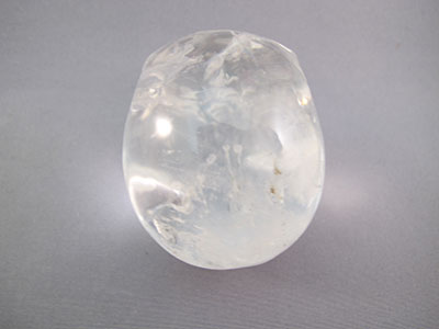 A-ASC-Q-M-228 : Adoption 2.8-Inch Rainbow Ascension Quartz Crystal Skull