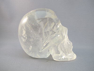 Q-L-0750 : 4.3-inch Quartz Crystal Skull