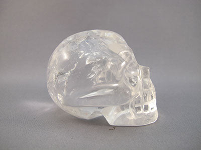 Q-M-0175 : 2.5-inch Quartz Crystal Skull