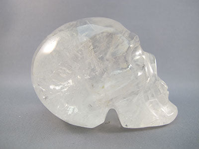 QR-M-0450 : 3.8-inch Rainbow Quartz Crystal Skull