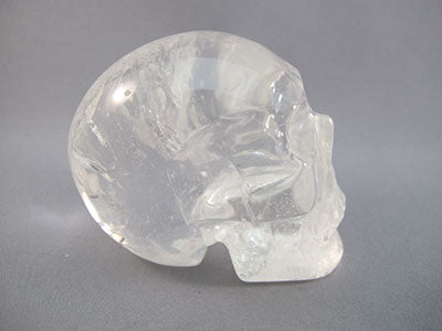QR-M-0350 : 3.1-inch Rainbow Quartz Crystal Skull