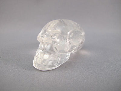 QR-M-0055 : 2-inch Rainbow Quartz Mayan-Style Skull