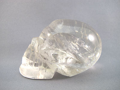QR-M-0270 : 3.2-inch Rainbow Quartz Crystal Skull