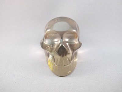 ASC-C-M-0125-r :  2.1-inch Ascension Rainbow Citrine Crystal Skull
