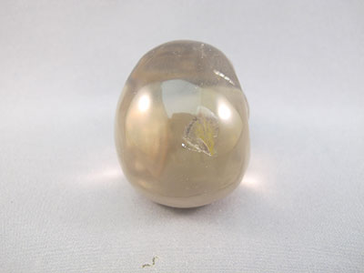 ASC-C-M-0125-r :  2.1-inch Ascension Rainbow Citrine Crystal Skull