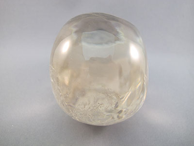 C-M-0601-rl :  3.8-inch Rainbow Light Citrine Crystal Skull
