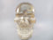 C-L-1227-r :  4.5-inch Tri-Color Rainbow Citrine Crystal Skull