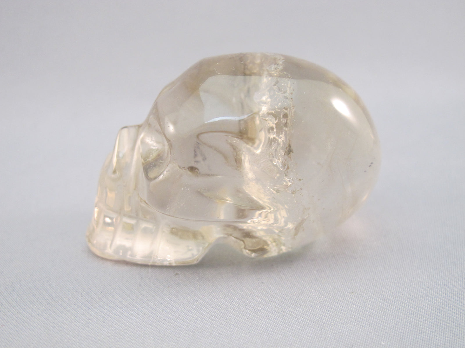 A-ACS-C-M-85 : Adoption Ascension Light Citrine Crystal Skull