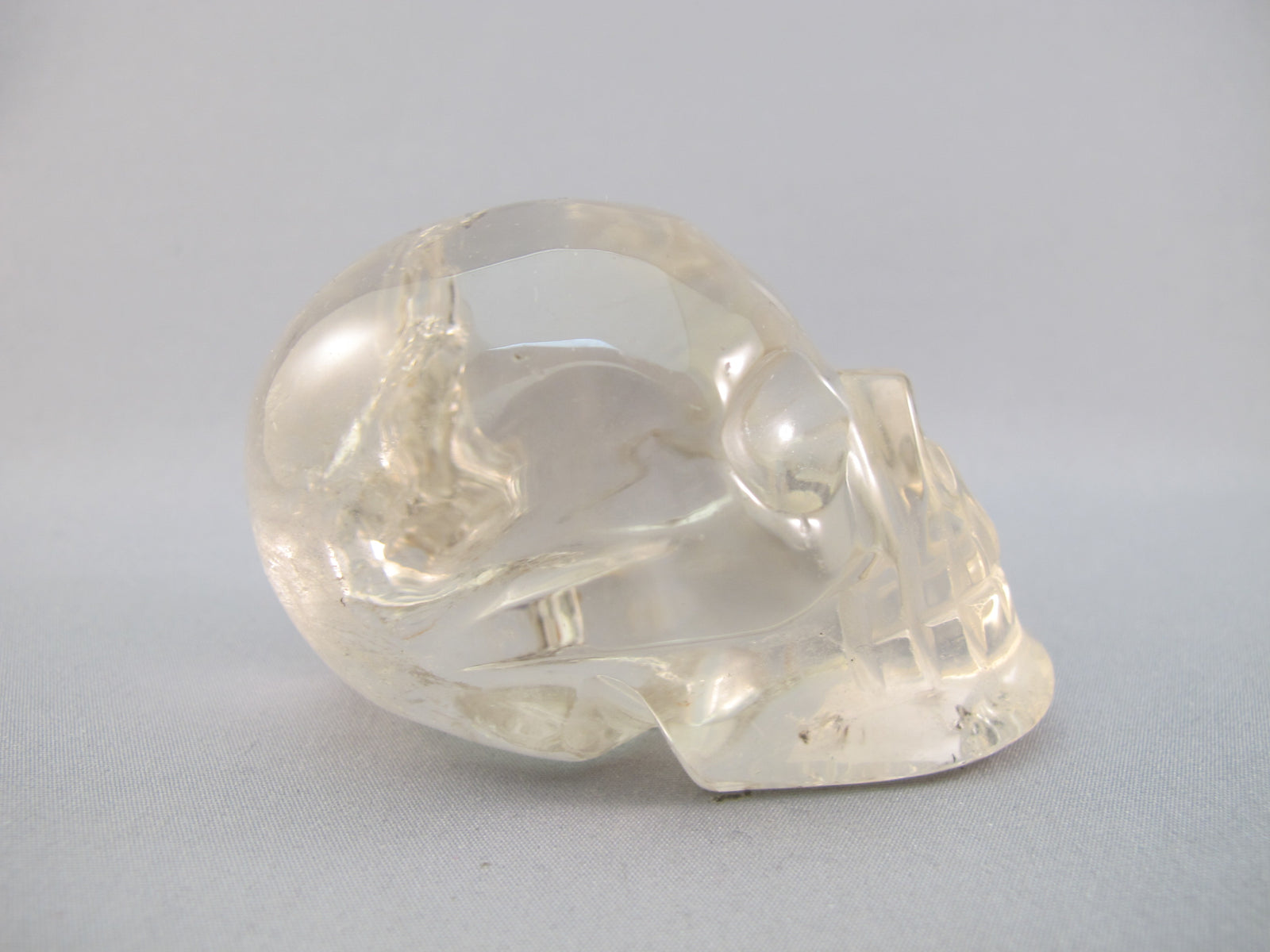 A-ASC-C-172 : Adoption 2.8-Inch Ascension Light Citrine Crystal Skull