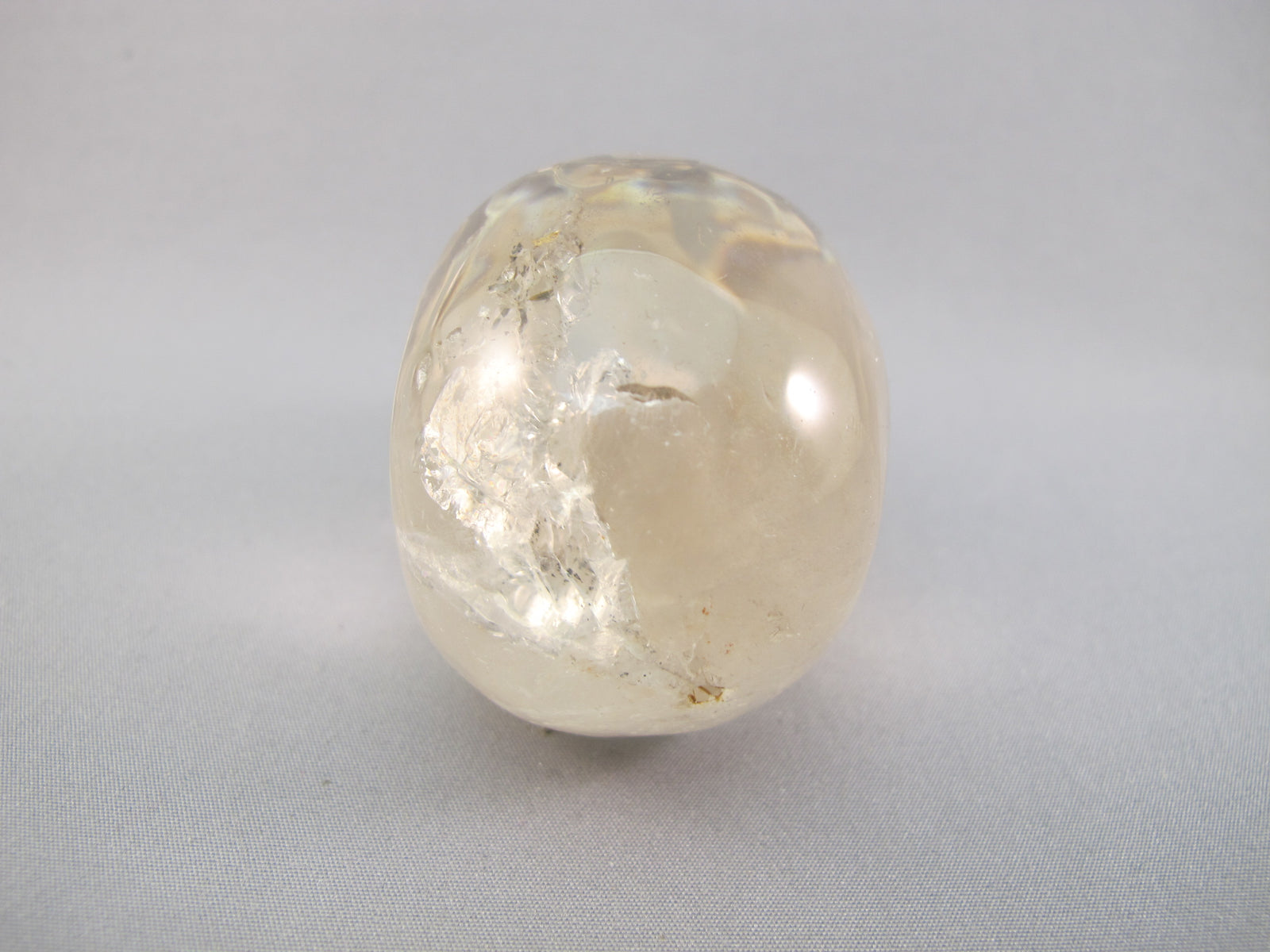 A-ASC-C-172 : Adoption 2.8-Inch Ascension Light Citrine Crystal Skull