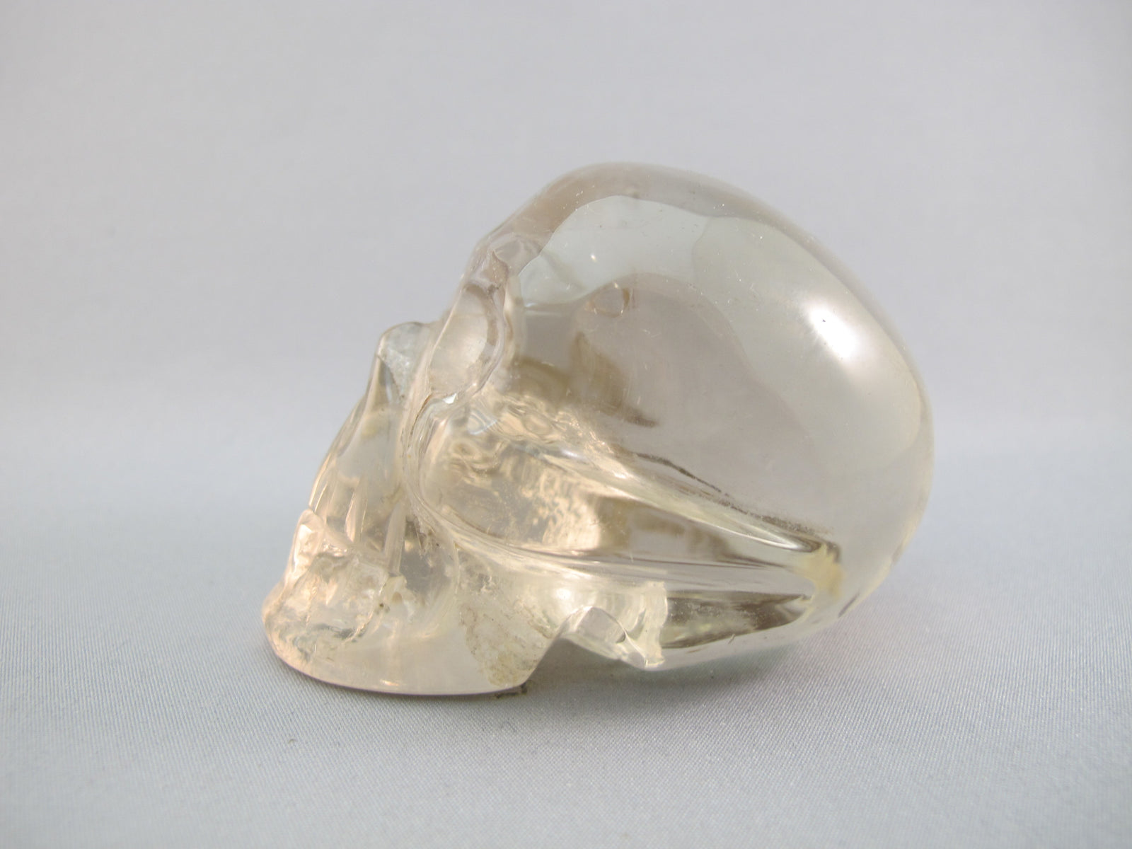 A-ASC-C-197 : Adoption 2.6-Inch Ascension Light Citrine Crystal Skull