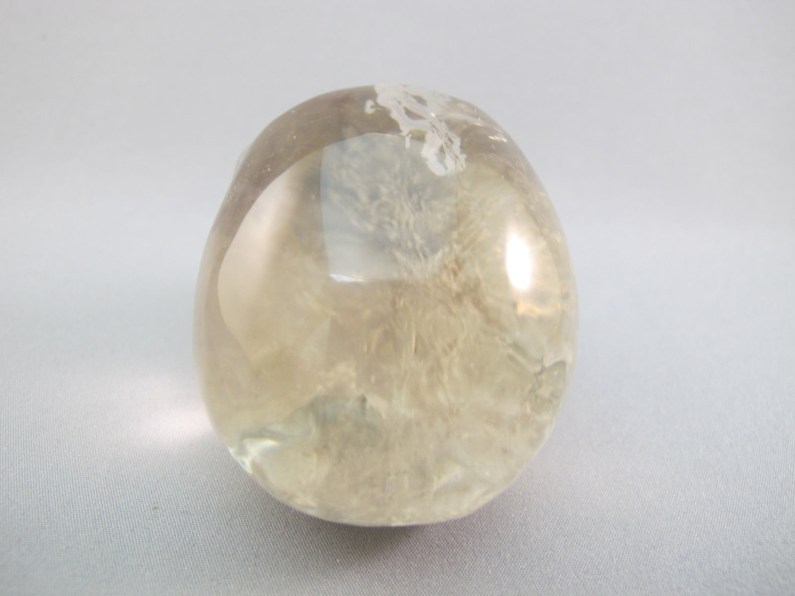 A-ASC-C-197 : Adoption 2.6-Inch Ascension Light Citrine Crystal Skull