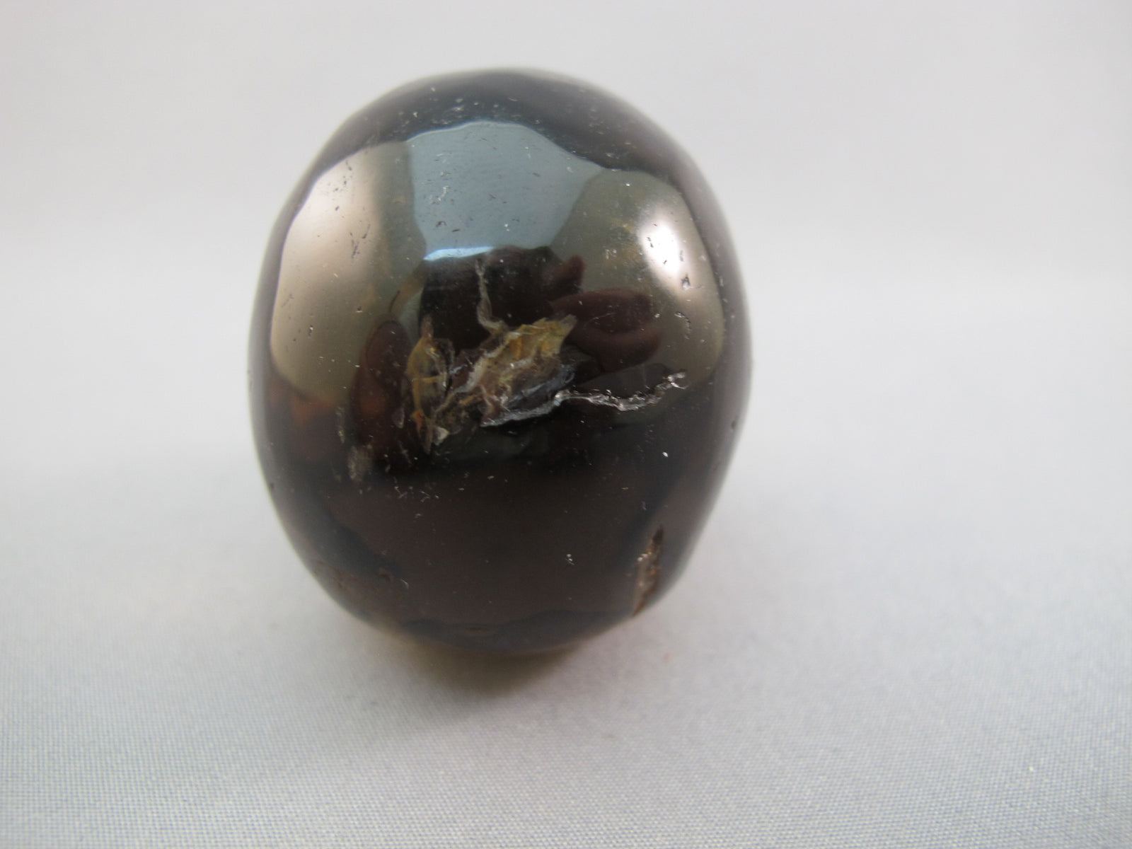 A-ASC-SQ-M-111 :  Adoption 2.1-Inch  Ascension Smoky Quartz Crystal Skull