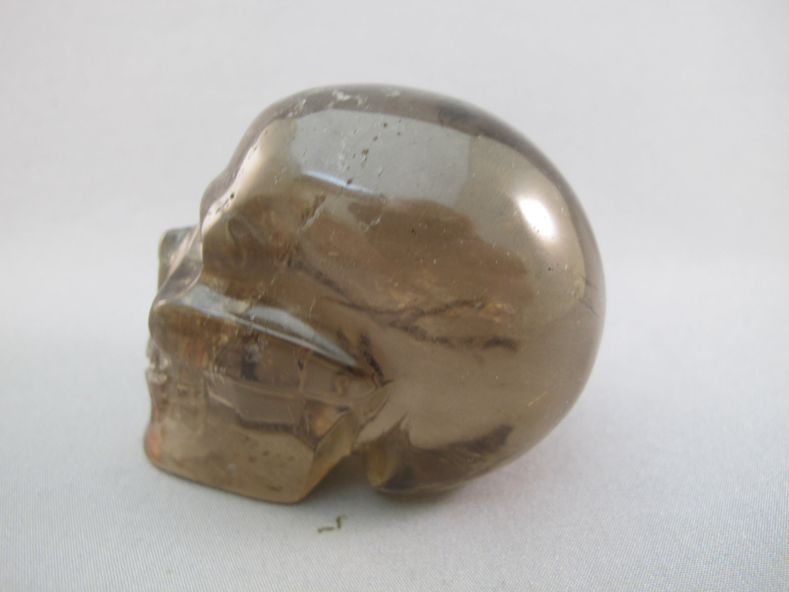 A-SQ-M-209 : Adoption 2.7-Inch Smoky Quartz Crystal Skull