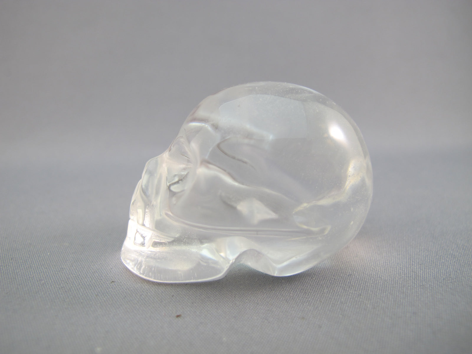 A-ASC-Q-S-52 : Adoption 1.7-Inch Ascension Quartz Crystal Skull