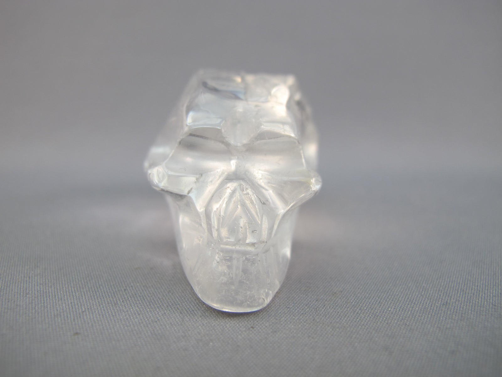 A-ASC-Q-M-58 : Adoption 2.3-Inch Ascension Quartz Crystal Skull Point
