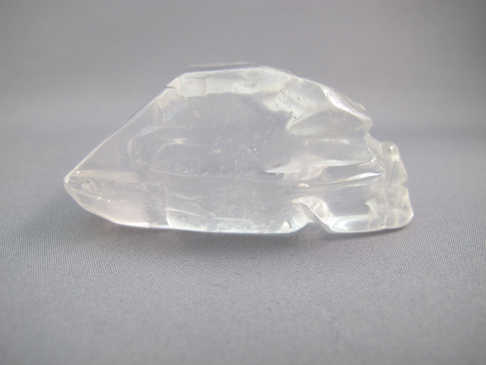 A-ASC-Q-M-58 : Adoption 2.3-Inch Ascension Quartz Crystal Skull Point