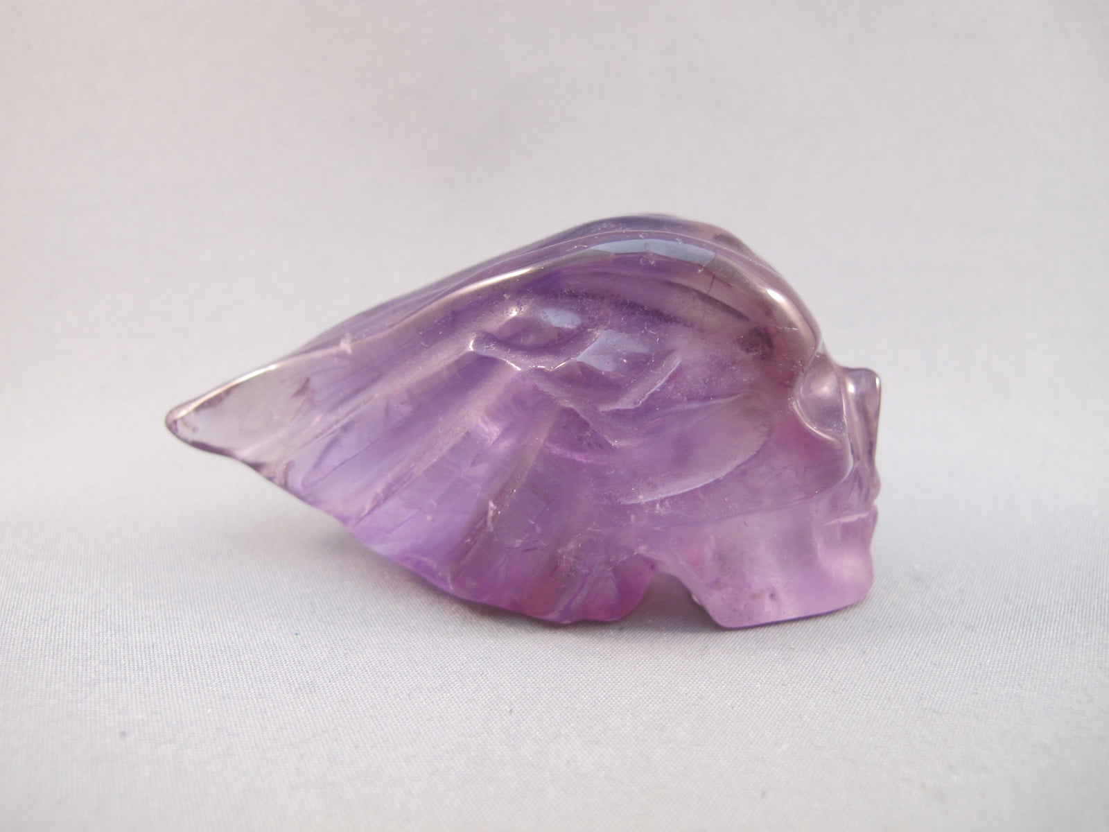 A-M-0088-w : 2.75-inch Winged Ametrine Crystal Skull