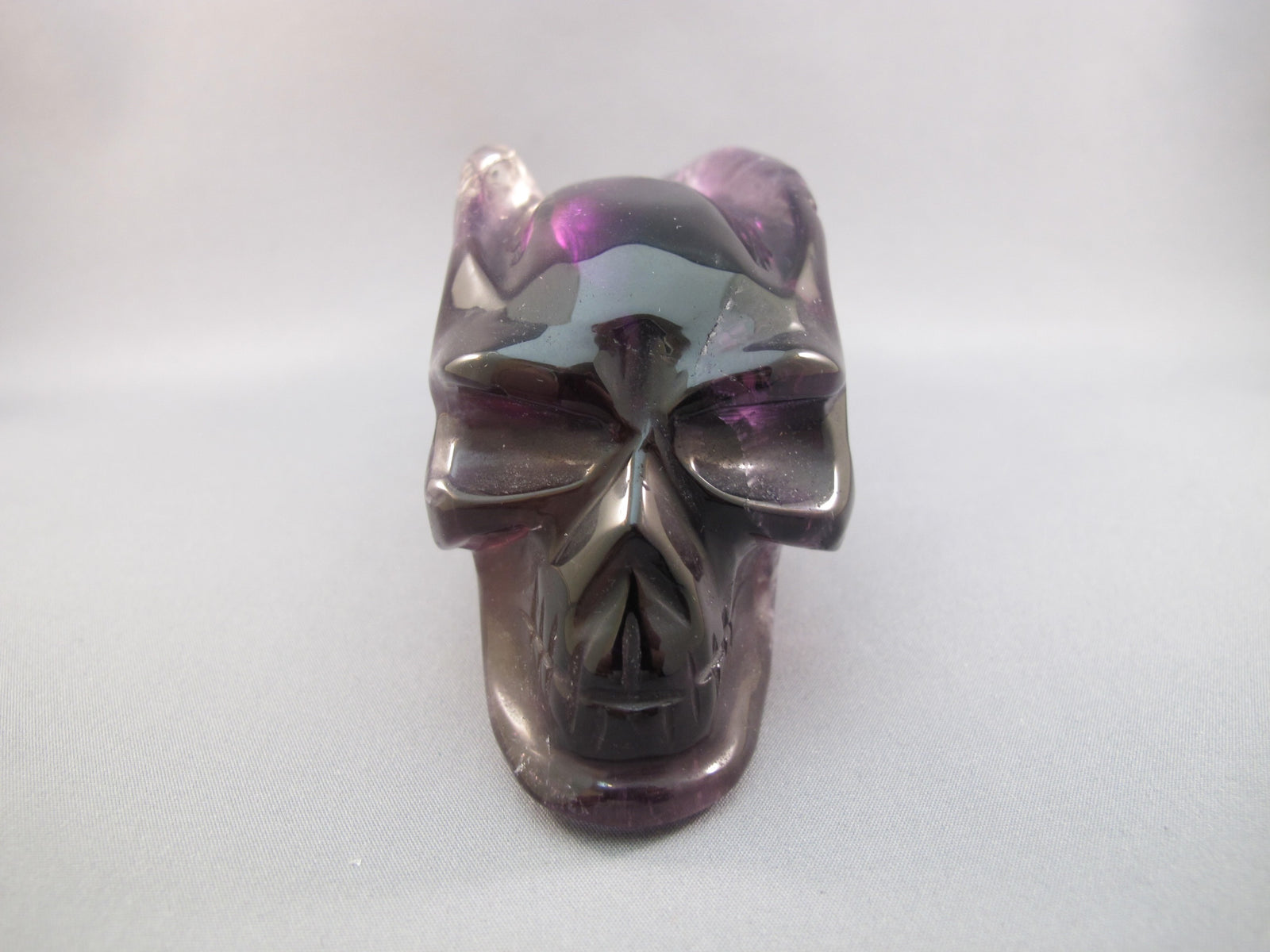 A-L-0503-w : 6.5-inch Winged Ametrine Crystal Skull