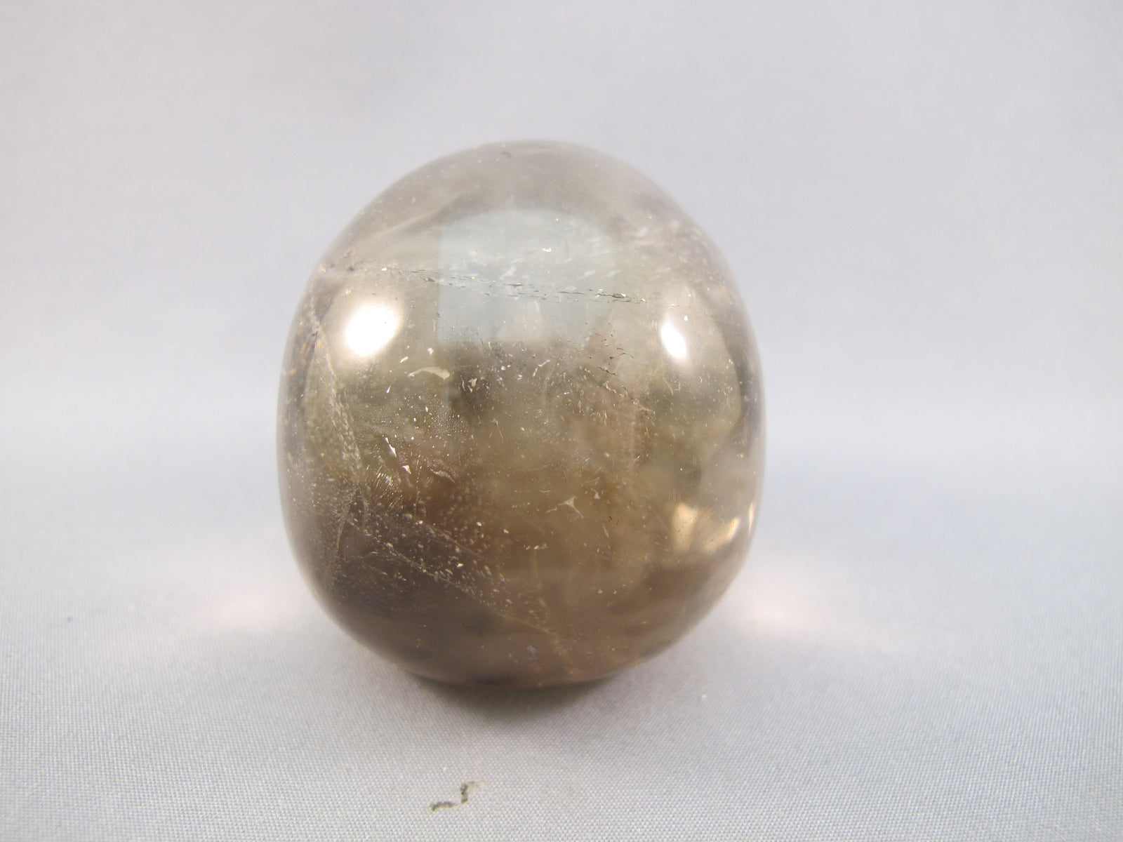 CS-SMQ-BIC-0182 :  2.6-inch Bi-Color Smoky Quartz Crystal Skull