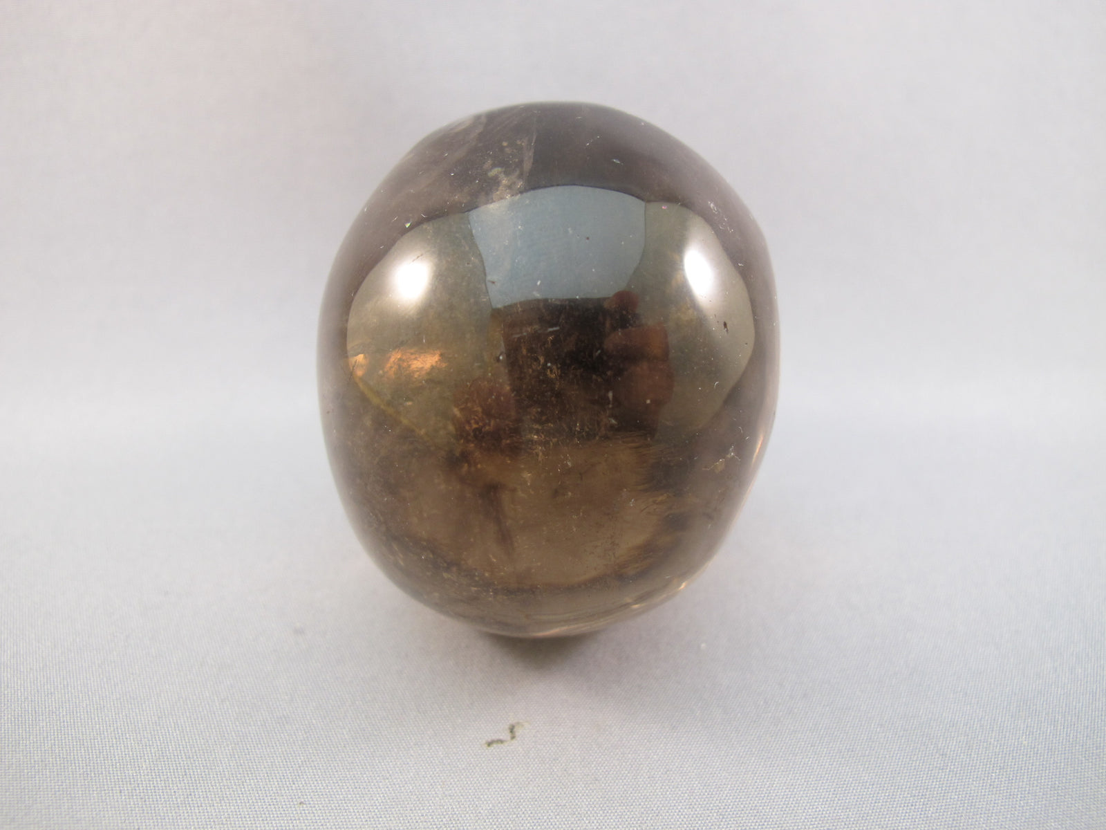 CS-SMQ-BIC-0253 :  3.2-inch Bi-Color Smoky Quartz Crystal Skull
