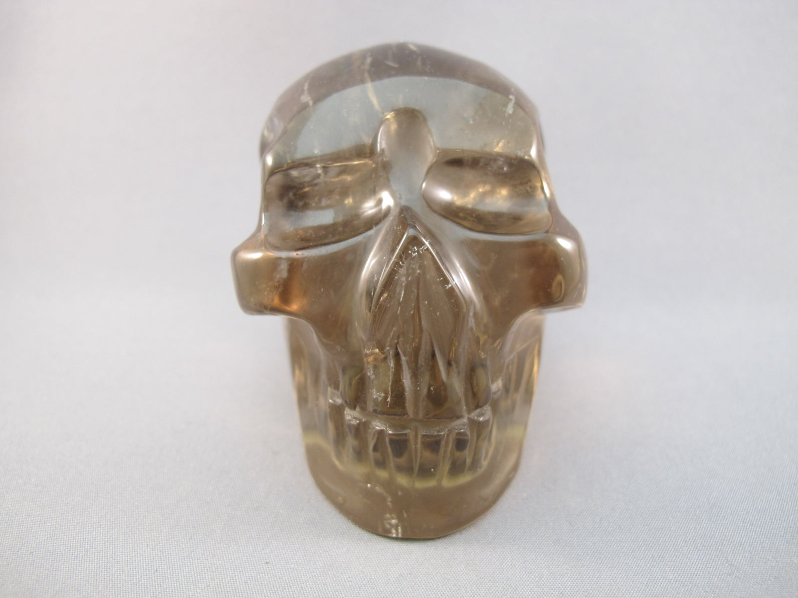 CS-SMQ-0380 :  3-inch Smoky Quartz Crystal Skull