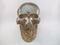 CS-SMQ-RUT-1263 :  4-inch Rutilated Smoky Quartz Crystal Skull