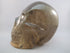 CS-SMQ-RUT-1263 :  4-inch Rutilated Smoky Quartz Crystal Skull