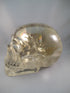 CS-SMQ-RBW-LIT-6590 :  8.5-inch Rainbow Light Smoky Crystal Skull