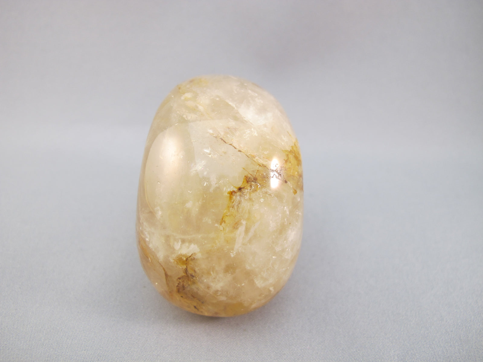 CS-GDH-RBW-0215 :  2.7-inch Rainbow Golden Healer Crystal Skull