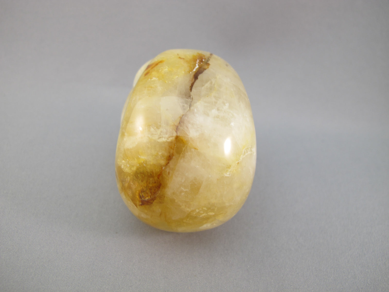 CS-GDH-RBW-0234 :  2.9-inch Rainbow Golden Healer Crystal Skull