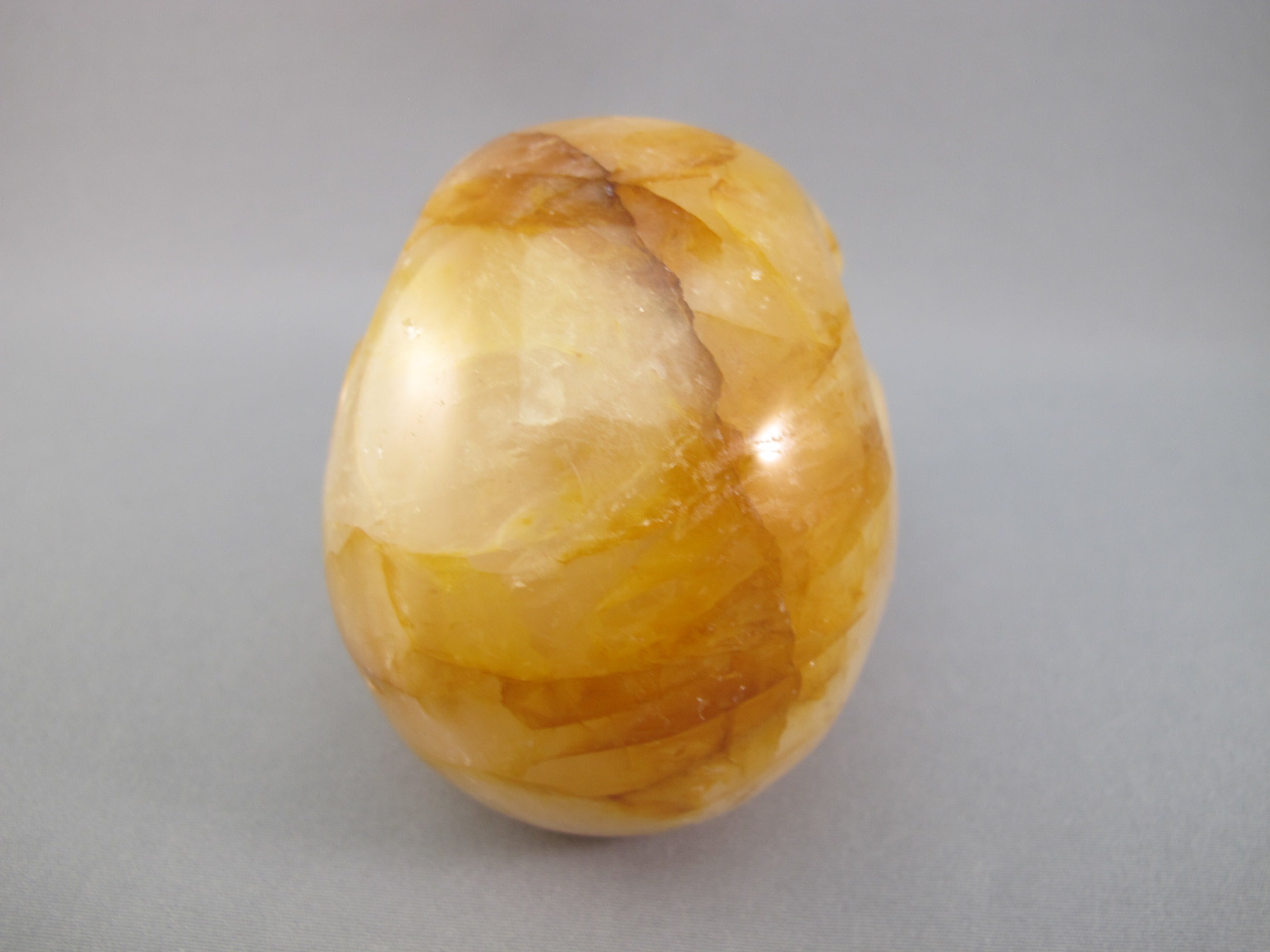 CS-GDH-STR-0303 :  3-inch Starlight Golden Healer Crystal Skull